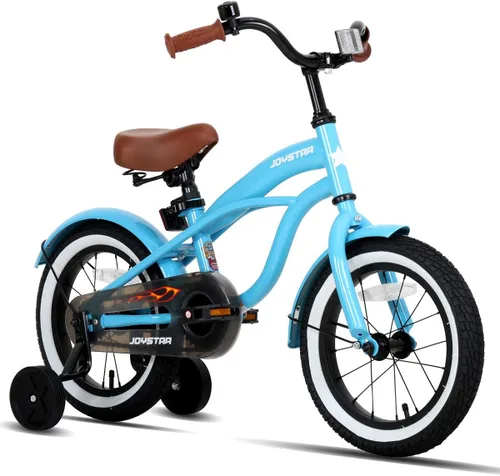 Vista 8 de JOYSTAR Bicicleta de crucero para niños de 12 pulgadas, 14 pulgadas, 16 Negro