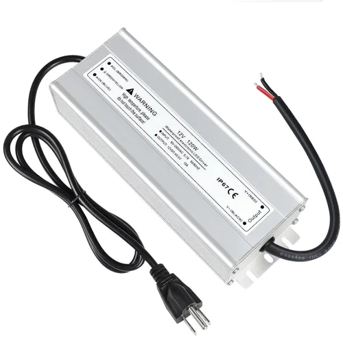 Vista 14 de LightingWill transformador impulsor LED 30 vatios, impermeable IP67, fuente de alimentación, 90-265V CA a 12V CC de baja tensión, adaptador