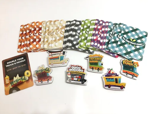 Vista 4 de Truck Off: The Food Truck Frenzy - 2-6 jugadores - Juego de mesa picante para juegos familiares