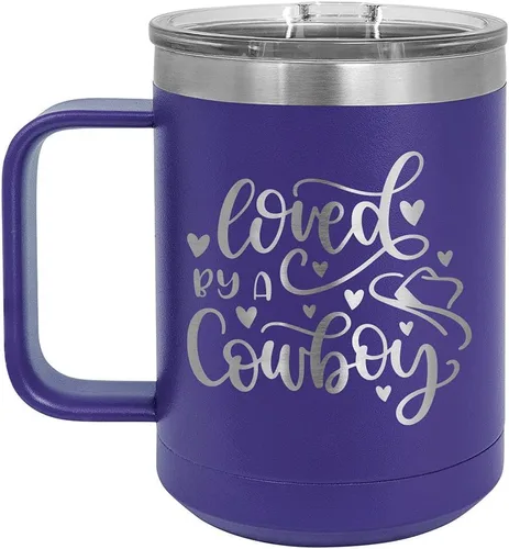Vista 8 de Taza de café con tapa superior con tapa deslizante, con aislamiento de viaje, ideal para cumpleaños, Navidad o regalo de mujeres o hombres