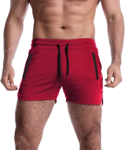 Vista 2 de EVERWORTH Pantalones cortos de entrenamiento con entrepierna de 3 pulgadas para hombre, de secado rápido, pantalones cortos ligeros para hombre