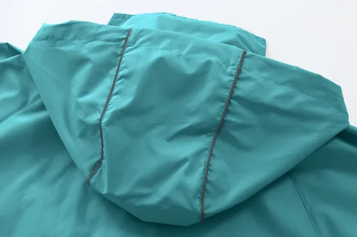 Vista 7 de Spmor Chaqueta impermeable ligera para hombre, rompevientos, para correr