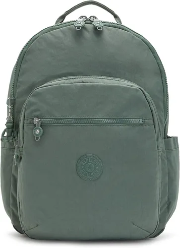 Vista 30 de Mochila Kipling Seoul extra grande para laptop de 17", Grande True Blue Tonal 2
