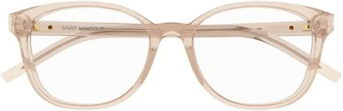 Vista 2 de SAINT LAURENT SL M113 Transparente Nude 5417145 Mujeres Marco de Gafas, Desnudo