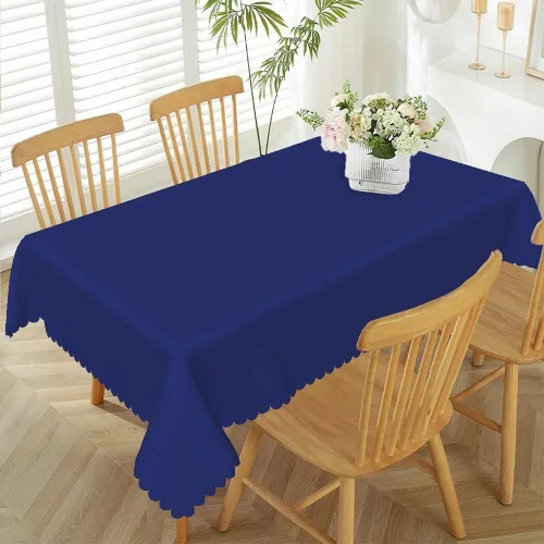 Vista 13 de 52x70inches Apple Green Tablecloth Heavy Duty Washable Polyester Fabric Table Cloth Rectangular Solid Color Table Cover for Kitchen Dining Room