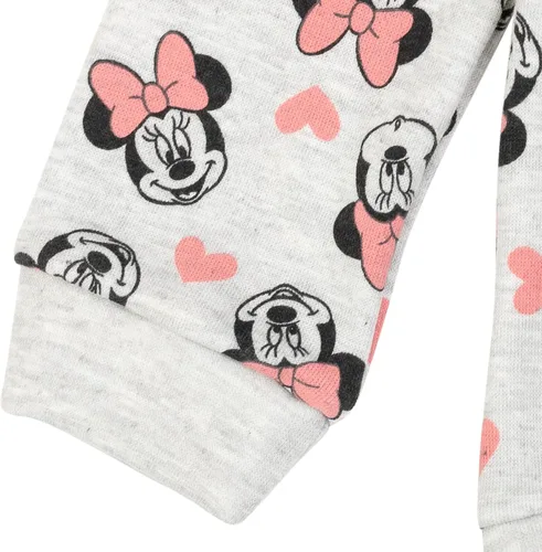 Vista 5 de Disney Minnie Mouse - Conjunto de sudadera de vellón y leggings para bebés y niñas pequeñas