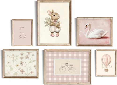 Vista 13 de RETRART Juego de Decoración Costera para Habitación de Nieta de 9 Piezas, Decoración de Habitación de Playa Preppy Decoración de Habitación Preppy