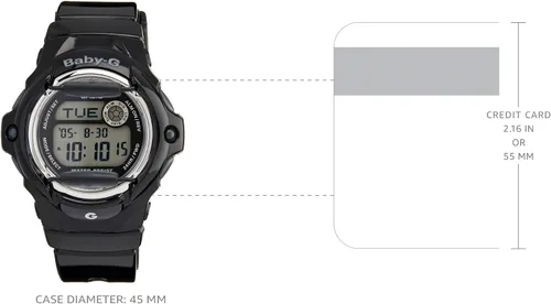 Vista 3 de Baby-G Ladies Relojes Baby-G 200M BG-169R-1DR - WW