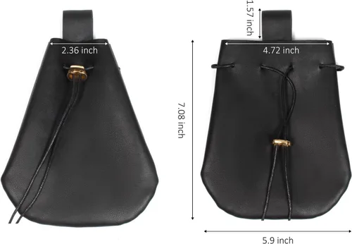 Vista 7 de Juego de 4 piezas de cinturón renacentista de Halloween, bolsa de cinturón de corcho, poción de corcho, falda de botella, caminatas, medieval