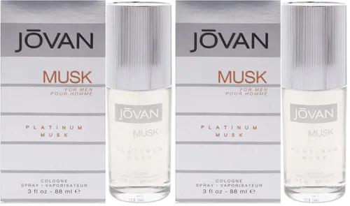Vista 6 de Jovan Jovan Platinum Musk Men EDC Spray 3 oz