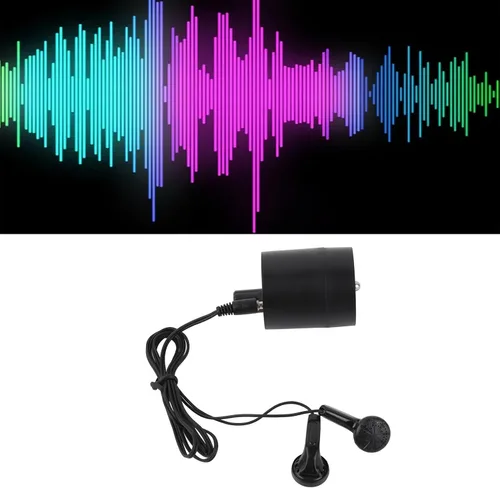 Vista 6 de Amplificador de sonido, micrófono mejorado, dispositivo de escucha de oído de audio, amplificador a través de la puerta de pared, herramienta de voz