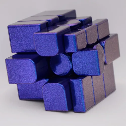 Vista 7 de Bukefuno GAN Mirror M UV 3x3 Gans Cubo mágico magnético Puzzle 2022 Púrpura