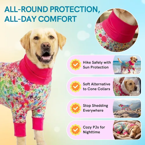 Vista 21 de Camisas hawaianas para perros, de secado rápido, de malla refrescante, de verano, con estampado de coco para perros pequeños, azul y amarillo, XS