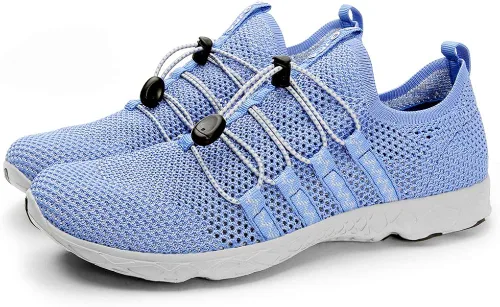 Vista 8 de DLGJPA - Zapatos deportivos Aqua ligeros para agua para hombre zapatos de secado rápido para deportes y para caminar
