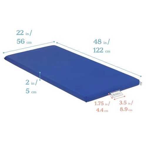 Vista 2 de ECR4Kids SoftZone - Tapete de descanso arcoíris, 2 pulgadas, colchoneta para dormir, surtido, 5 piezas