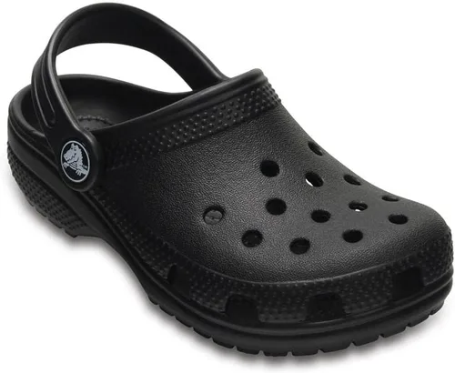 Vista 2 de Zuecos clásicos para niños Crocs, Negro, 12 niño pequeño