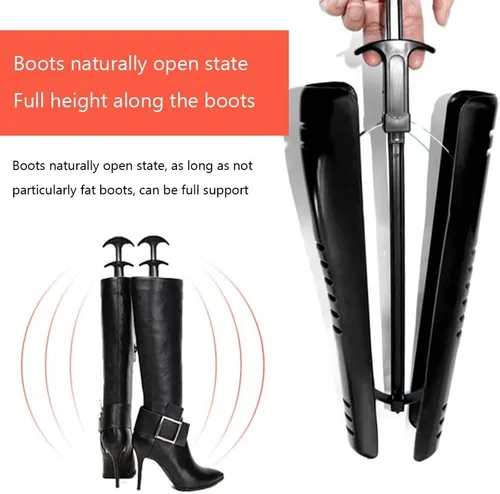 Vista 3 de Boot Stretcher Women Boot Tree Shapers for Knee High Tall Boots,Great Support Boot Inserts Shape Holders