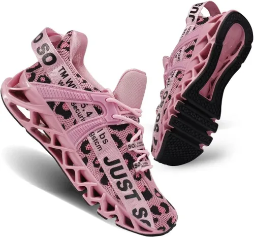 Vista 2 de Umyogo Zapatos deportivos, antideslizantes, para caminar, para mujer