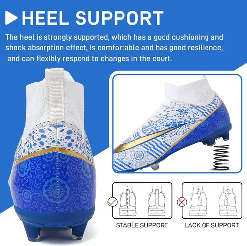 Vista 3 de GRESKY - Zapatos de fútbol para hombre AGTF