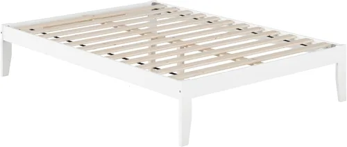 Vista 15 de AFI Colorado - Cama de plataforma tamaño individual XL con estación de carga, color gris