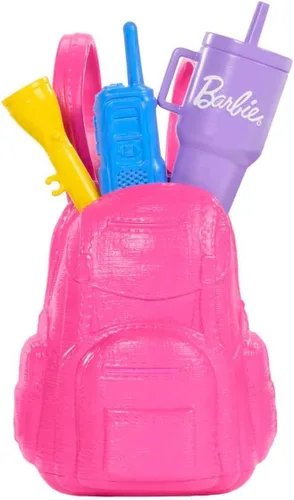 Vista 3 de Barbie Malibu Outdoor Adventures Moda Muñeca con traje de aventura