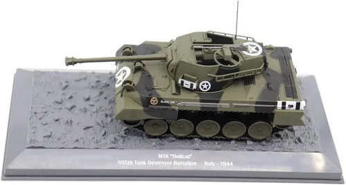 Vista 7 de M18 Hellcat Tank Destroyer - Black Cat, 805º Batallón de Destructores de Tanques, Italia, 1944 (escala 1:43)