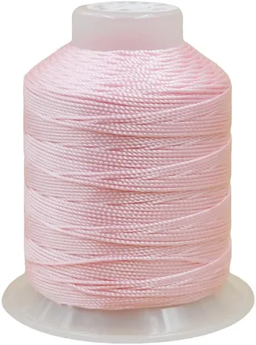 Vista 12 de Cuerda de seda torcida de poliéster de 0.039 in, 240 yardas, hilo de 3 capas para manualidades, macramé, colgantes, joyas, pulseras de la amistad