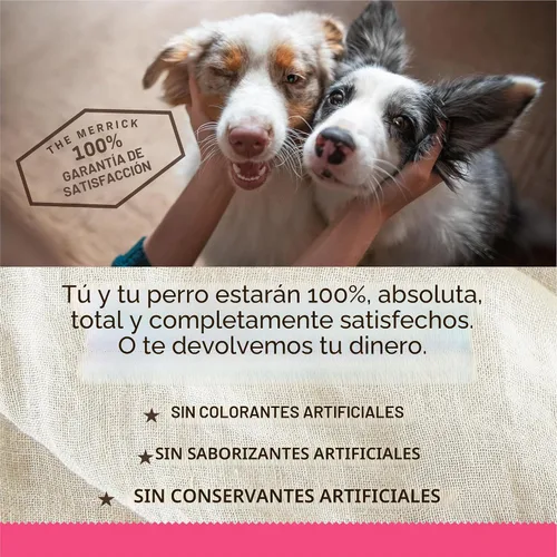 Vista 12 de Merrick Lil’ Plates Duos de Cena Sin Granos, Almuerzos Blandos Naturales para Perros Pequeños, Variedad de Carne de Res y Pavo - (Paquete de 1) 1.2