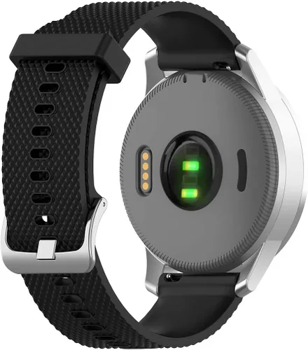 Vista 3 de TenCloud Correas compatibles con Letscom Correa de reloj de repuesto, correas suaves y lavables de silicona, accesorios para reloj de fitness ID205L