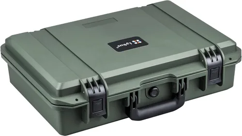 Vista 16 de Lykus HC-1410 Mini caja rígida seca con inserto de espuma, tamaño interior 5.51 x 3.54 x 1.46 pulgadas, IP66 a prueba de salpicaduras, adecuada