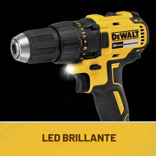 Vista 9 de DeWalt DCK277C2 - Juego de brocas compactas sin escobillas y impacto (20 V)