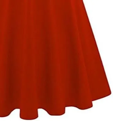 Vista 2 de Vestido casual para mujer, vestido de verano con vuelo, mini vestidos versátiles