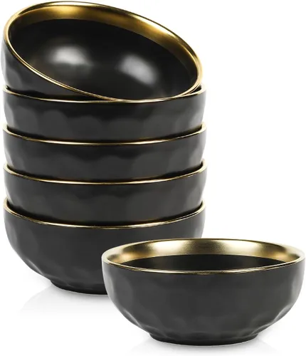 Vista 8 de vicrays Juego de Cuencos de Cerámica para Ensalada de Cocina, para Servir - Cuencos de Sopa de 32 Onzas, Cuencos para Pasta, Resistentes a