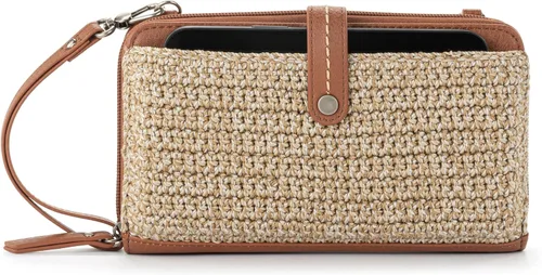 Vista 14 de The Sak Iris Bolso para smartphone cruzado Aspen Stripe / Crochet
