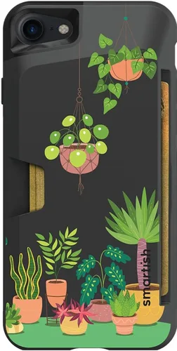Vista 21 de Smartish - Personalidad espinosa - Funda tipo cartera para iPhone 15 - Wallet Slayer Vol 1 [delgado + protector] tarjetero - Compatible con iPhone 15