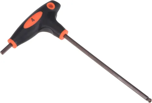 Vista 7 de uxcell Llave inglesa con mango en T de llave hexagonal de extremo de bola de 0.079 in, acero métrico S2