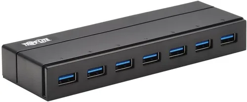 Vista 9 de Tripp Lite Mini Hub USB-A de 4 puertos - USB 3.2 Gen 1, hasta 5 Gigabits por segundo, Plug and Play no necesita software, adaptadores de enchufe