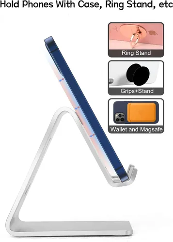 Vista 7 de Paquete de 4 soportes de aluminio para teléfono celular