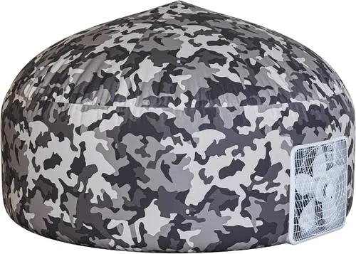 Vista 14 de Tienda de campaña de aire para niños con puerta, carpas para niños pequeños de interior 77 x 50 in - AstroDome Inflates in 30 Sec, Breathable