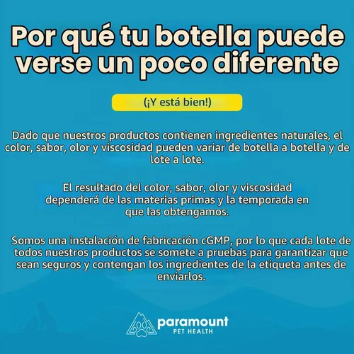 Vista 8 de Paramount Pet Health Glucosamina totalmente natural para perros – 260 mg de glucosamina para perros pequeños – Suplemento líquido