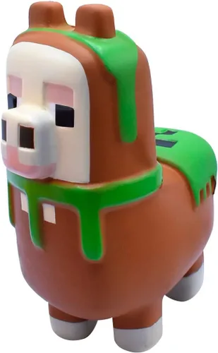 Vista 7 de Minecraft Mega SquishMe Series 2 – Llama – Juguete Squishy perfumado de crecimiento lento de 6 pulgadas