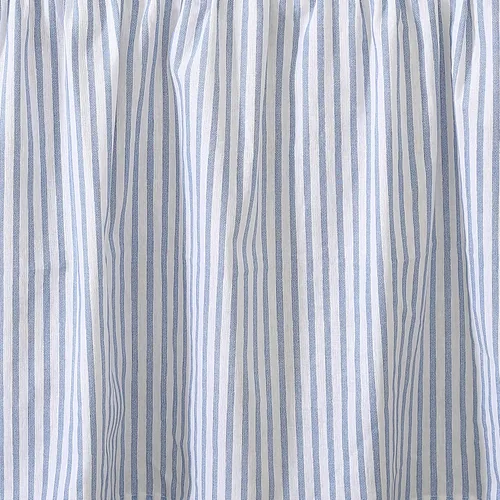 Vista 5 de Laura Ashley - Falda de cama individual, tela 100% algodón con una construcción suave y ligera, longitud de caída de 14.5 pulgadas, diseño de ropa