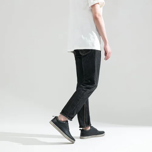 Vista 3 de Jousen Zapatos deportivos de cuero para hombre, estilo retro, para negocios, casuales, para hombres
