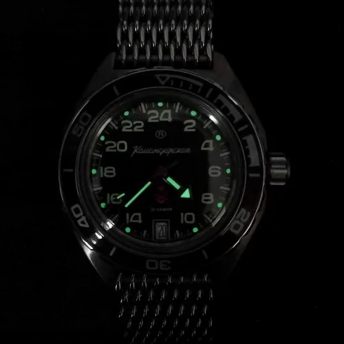 Vista 6 de Vostok Komandirskie 650541 GMT Reloj mecánico automático de buceo automático