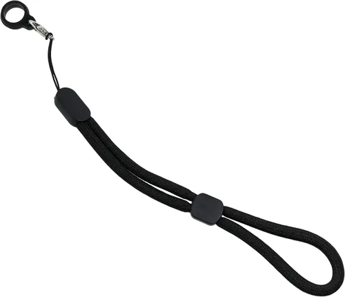 Vista 3 de Correa de cordón compatible con bolígrafos, encendedores y otros dispositivos pequeños, Negro