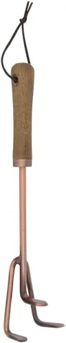 Vista 2 de Esschert Design Tenedor de rastrillo chapado en cobre GT120