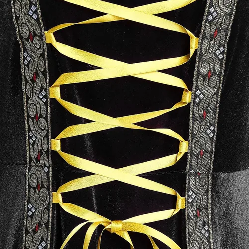Vista 5 de Vestido medieval para mujer, disfraces renacentistas, talla grande, vestido de baile victoriano, vestidos largos retro, disfraces de Halloween