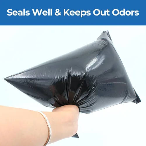 Vista 5 de Bolsas de eliminación de bolsas de ostomía, sistema de eliminación de ostomía Seal-N-Toss, alto sellado/evita olores/sin ensuciar/bolsas