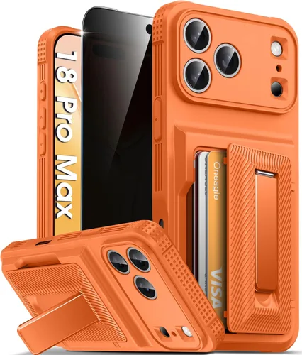 Vista 8 de Oneagle Funda tipo cartera para iPhone 17 Pro Max con tarjetero