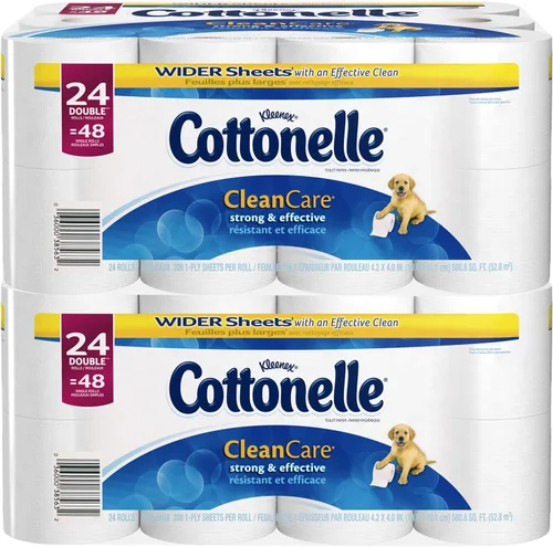 Vista 8 de Cottonelle Ultra ComfortCare Big Roll Toilet Paper, Bath Tissue, 12 Toilet Paper Rolls